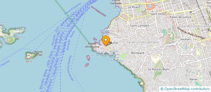 localisation de l'entreprise LEANDRI à MARSEILLE