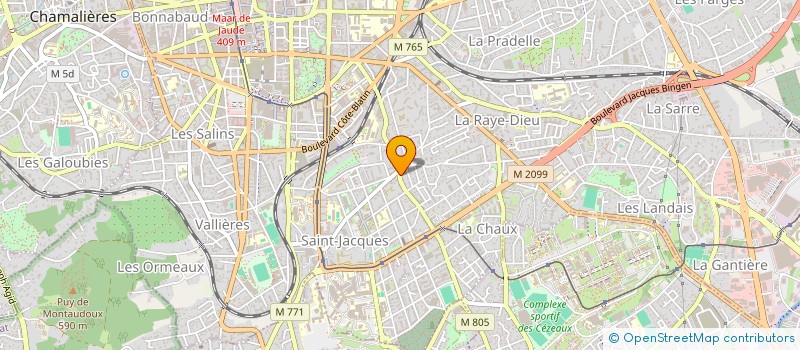 localisation de l'entreprise LEANE AIDES ET SERVICES à CLERMONT-FERRAND