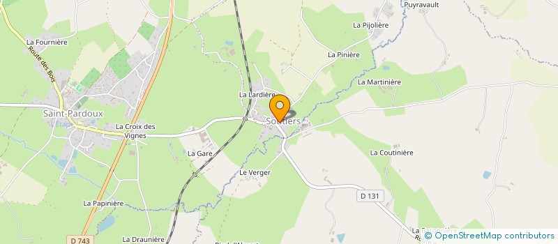 localisation de l'entreprise LEANECS  SAINT-PARDOUX-SOUTIERS