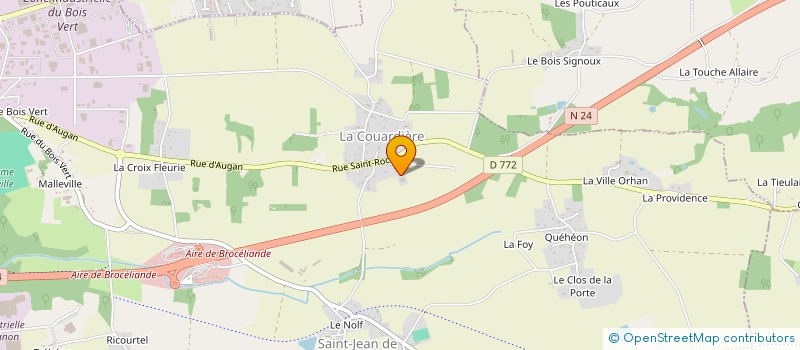 localisation de l'entreprise LEANERGIE CONSEIL  PLOERMEL