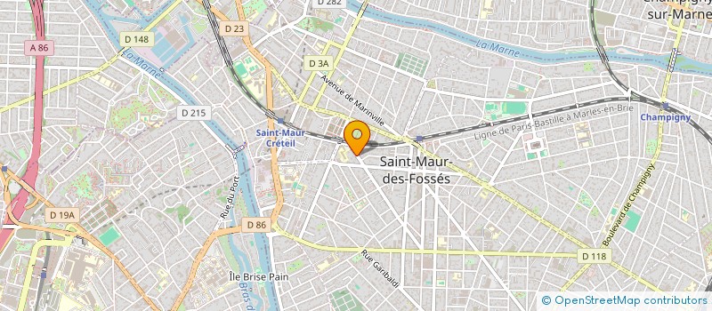 localisation de l'entreprise LEANEXCO IMMOBILIER à SAINT-MAUR-DES-FOSSES