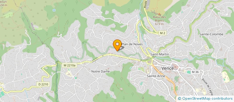 localisation de l'entreprise LEANGE  VENCE