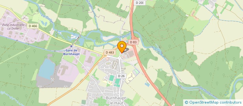 localisation de l'entreprise LEANIMO  BURNHAUPT-LE-HAUT