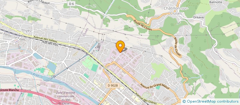 localisation de l'entreprise LEANKCO  CLUSES