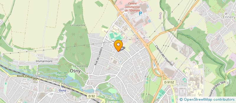 localisation de l'entreprise LEANLOG  OSNY