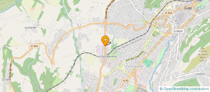 localisation de l'entreprise LEANNY  GAP