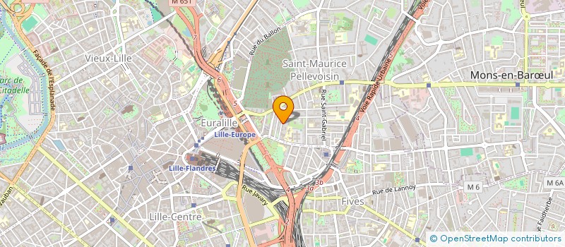 localisation de l'entreprise LEANPHITHEO à LILLE