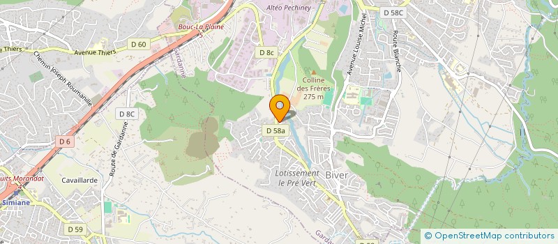 localisation de l'entreprise LEANPIZZA à GARDANNE