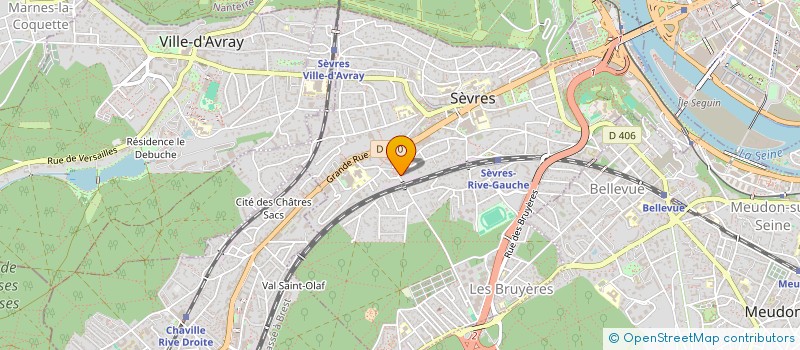 localisation de l'entreprise LEANSAFE à SEVRES