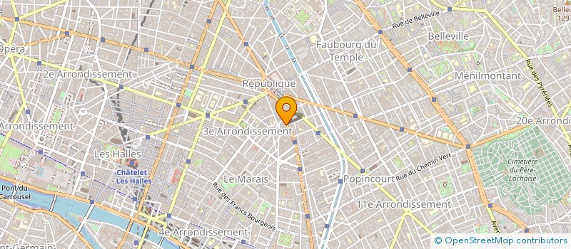 localisation de l'entreprise LEAP à PARIS