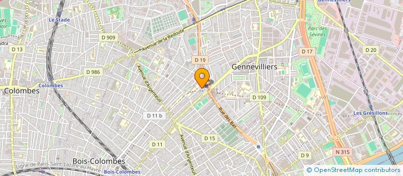 localisation de l'entreprise LEAP IT à ASNIERES-SUR-SEINE