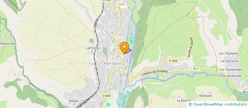 localisation de l'entreprise LEAP TERRE NOUVELLE à MARVEJOLS