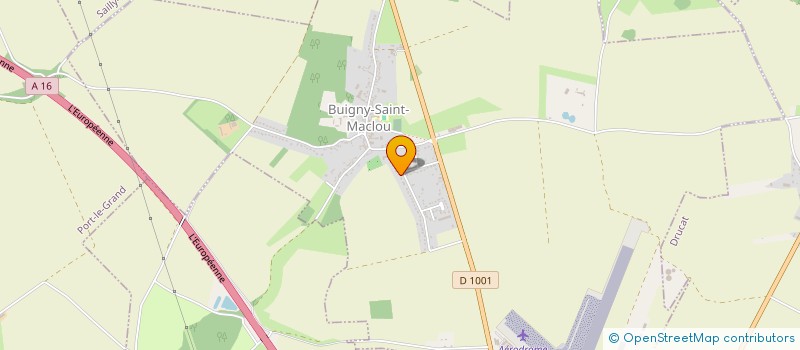 localisation de l'entreprise LEAPAULAN  BUIGNY-SAINT-MACLOU