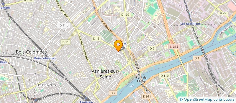 localisation de l'entreprise LEAPINSIGHT  ASNIERES-SUR-SEINE