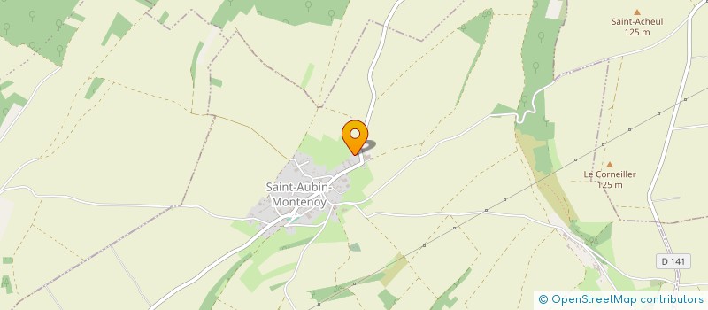 localisation de l'entreprise LEAPOSE  SAINT-AUBIN-MONTENOY