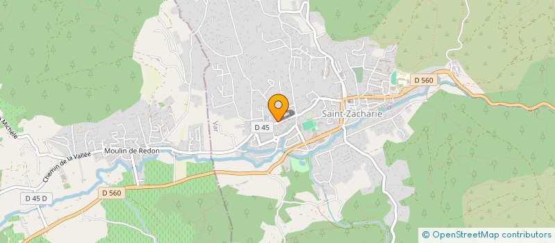 localisation de l'entreprise LEARIS  SAINT-ZACHARIE