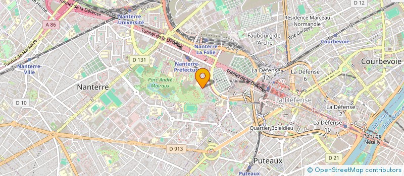 localisation de l'entreprise LEARN ACADEMY  NANTERRE