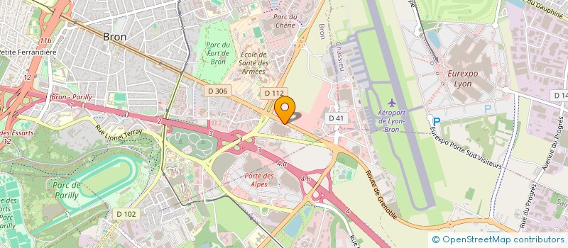 localisation de l'entreprise LEARN&FIT  BRON