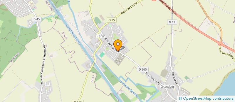 localisation de l'entreprise LEARN IN GAMES  FERIN