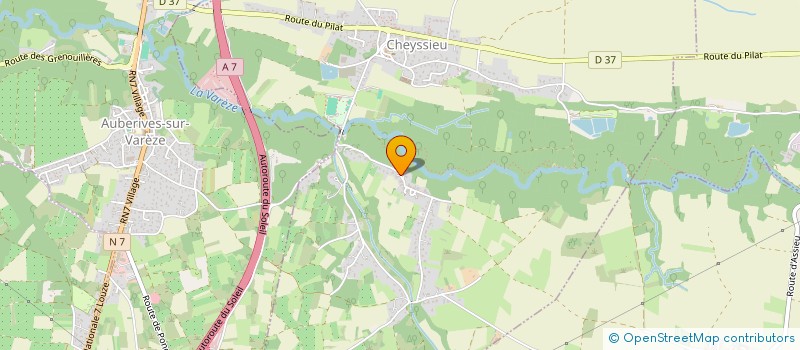 localisation de l'entreprise LEARN'SKILL  CHEYSSIEU