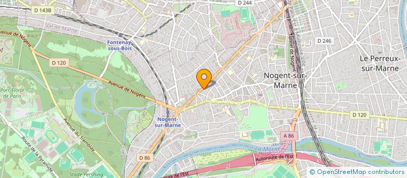 localisation de l'entreprise LEARNO  NOGENT-SUR-MARNE