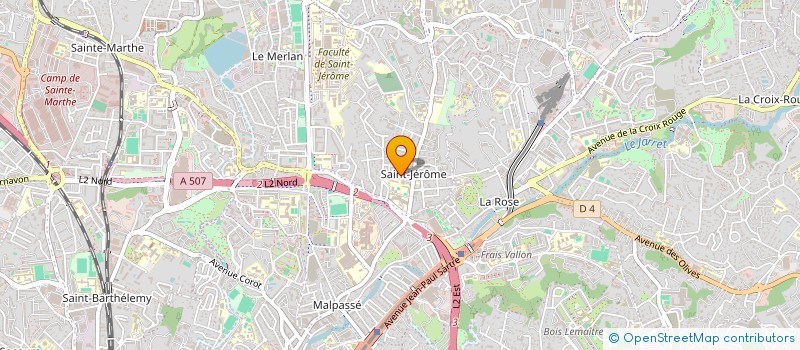 localisation de l'entreprise LEAROSY  MARSEILLE