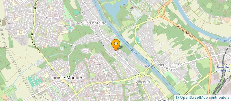 localisation de l'entreprise LEAROXA  JOUY-LE-MOUTIER