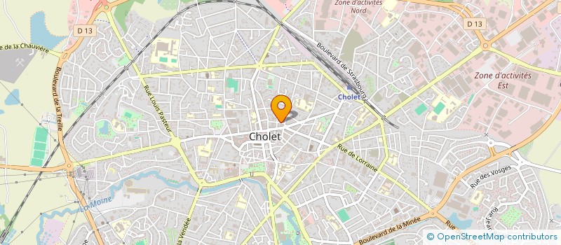 localisation de l'entreprise LEARTO à CHOLET