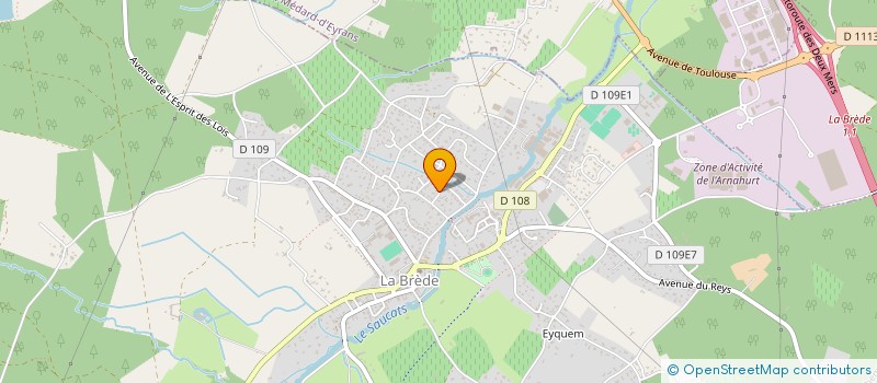 localisation de l'entreprise LEASALLIANCE  LA BREDE