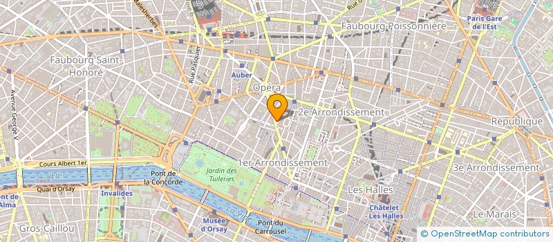 localisation de l'entreprise LEASANDER SA  PARIS