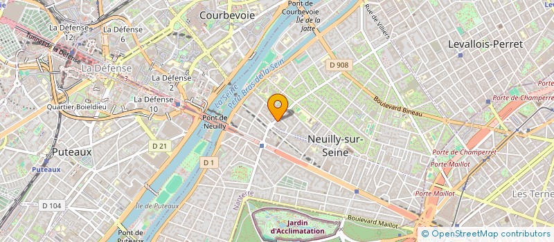 localisation de l'entreprise LEASE A à NEUILLY-SUR-SEINE