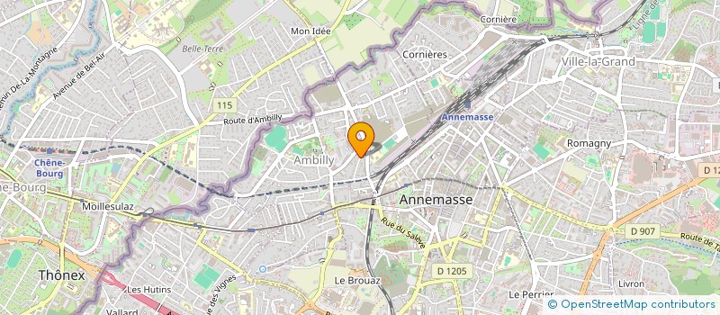 localisation de l'entreprise LEASE-A  AMBILLY