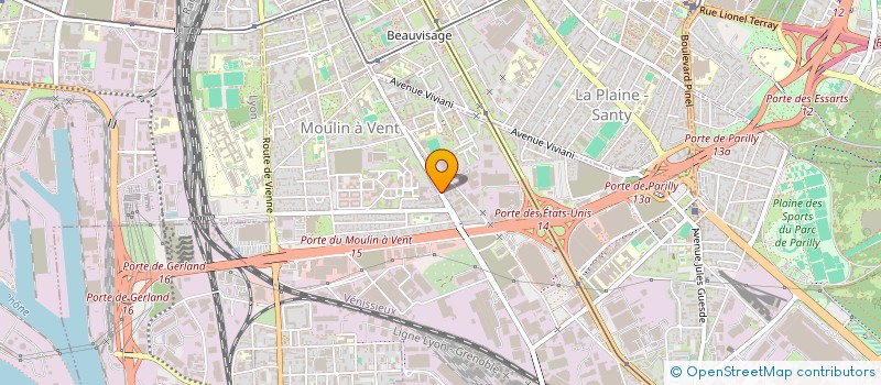 localisation de l'entreprise LEASE HOUSE  VENISSIEUX