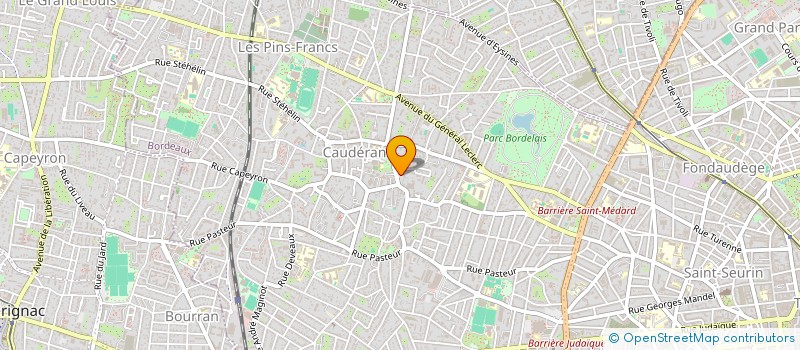 localisation de l'entreprise LEASE- IT à BORDEAUX