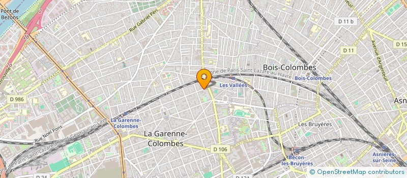 localisation de l'entreprise LEASE SCOOT à LA GARENNE-COLOMBES