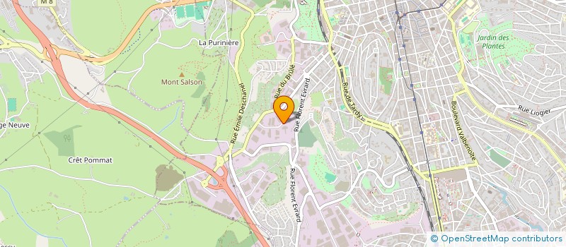 localisation de l'entreprise LEASE TECHNOLOGIE  SAINT-ETIENNE