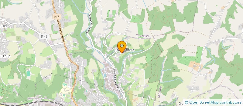 localisation de l'entreprise LEASEPARC à VIENNE