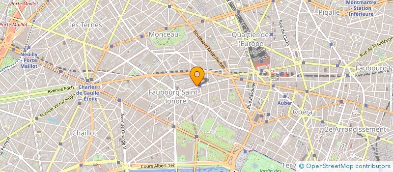 localisation de l'entreprise LEASINDUSTRIA FRANCE SA à PARIS