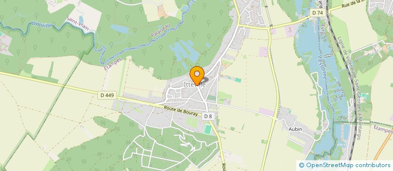 localisation de l'entreprise LEASINGBAT  ITTEVILLE