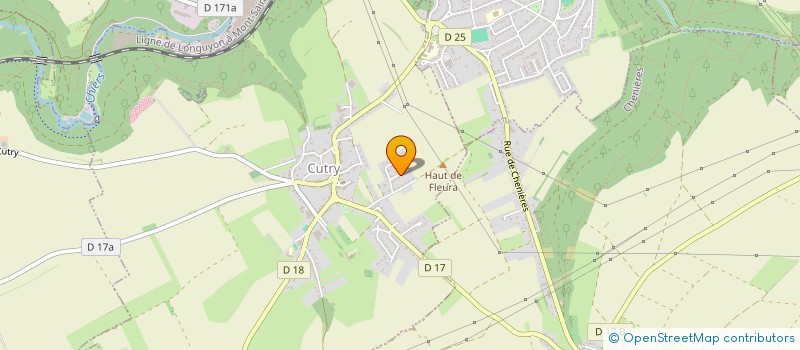 localisation de l'entreprise LEASINVEST-IMMO  CUTRY