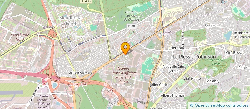 localisation de l'entreprise LEASKI à CLAMART