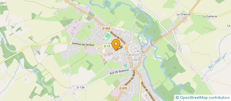 localisation de l'entreprise LEATHER DEVELOPMENT MANUFACTURE à CHATILLON-SUR-INDRE