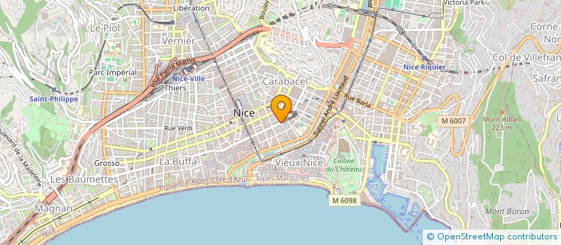 localisation de l'entreprise LEATHSUD à NICE