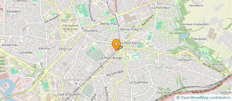 localisation de l'entreprise LEATOM à DOUARNENEZ