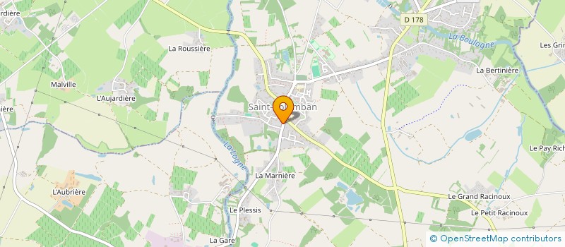 localisation de l'entreprise LEAUTE-BOUCHET  SAINT-COLOMBAN