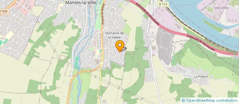 localisation de l'entreprise LEAUZANGE  MANTES-LA-VILLE