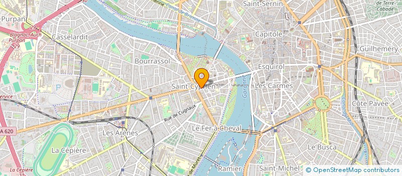 localisation de l'entreprise LEAV à TOULOUSE