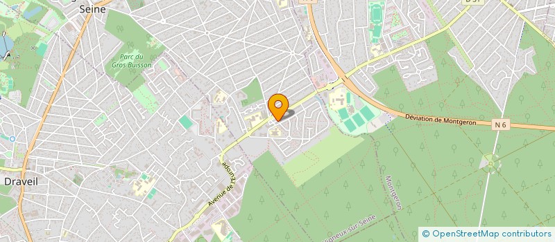 localisation de l'entreprise LEAVAL à VIGNEUX-SUR-SEINE