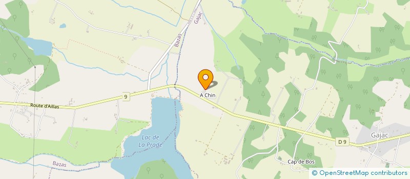 localisation de l'entreprise LEAVEN  GAJAC