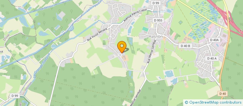 localisation de l'entreprise LEAVIC  HASNON